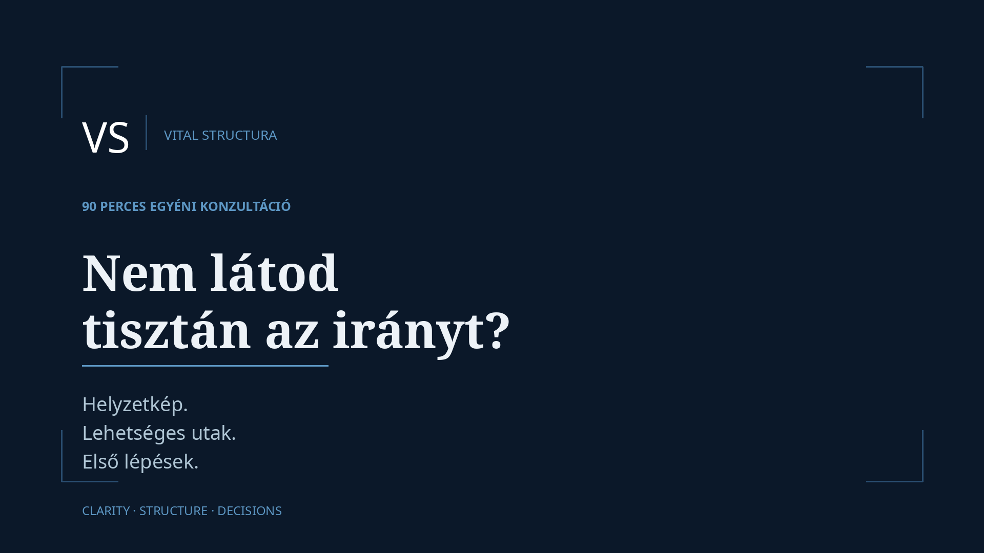 tutora.hu — Helyzet- és irányfeltárás